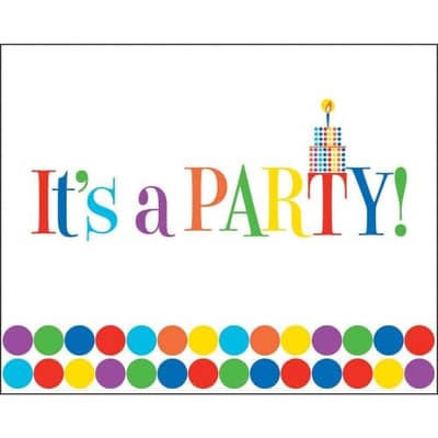 Let's Have A Party! Invites