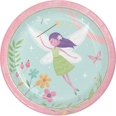 Fairy Forest Paper Plates, 24 ct