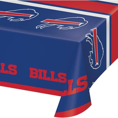 Buffalo Bills Plastic Tablecloths, 3 ct, Officially Licensed