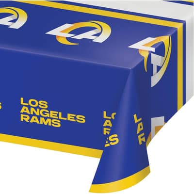Los Angeles Rams Plastic Tablecloths, 3 ct, Officially Licensed