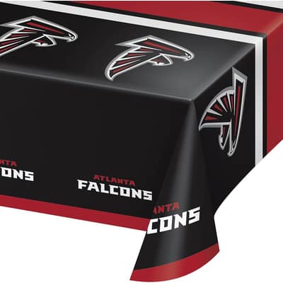 Atlanta Falcons Plastic Tablecloths, 3 ct, Officially Licensed
