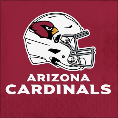 Arizona Cardinals Napkins, 48 ct, Officially Licensed