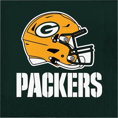 Green Bay Packers Napkins, 48 ct, Officially Licensed