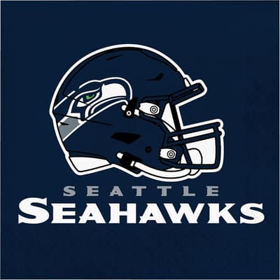Seattle Seahawks Napkins, 48 ct, Officially Licensed