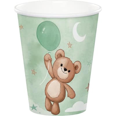 Teddy Bear Paper Cups, 24 ct