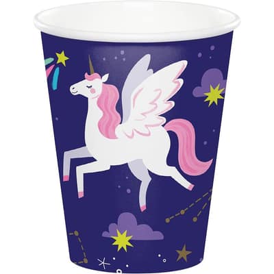 Unicorn Galaxy Paper Cups, 24 ct