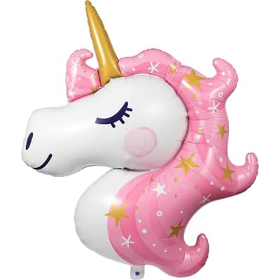 Unicorn Galaxy Metallic Balloon, 3 ct