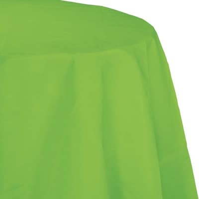 Fresh Lime Green Octy Round Tablecloths, 3 Count